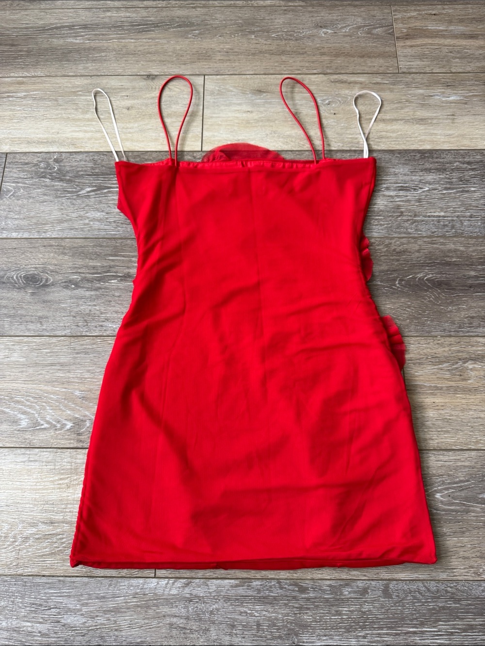 Princess Polly Red Mini Dress with Spaghetti Straps - Picture 5 of 5